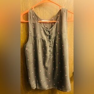 Lucky Brand floral top size L